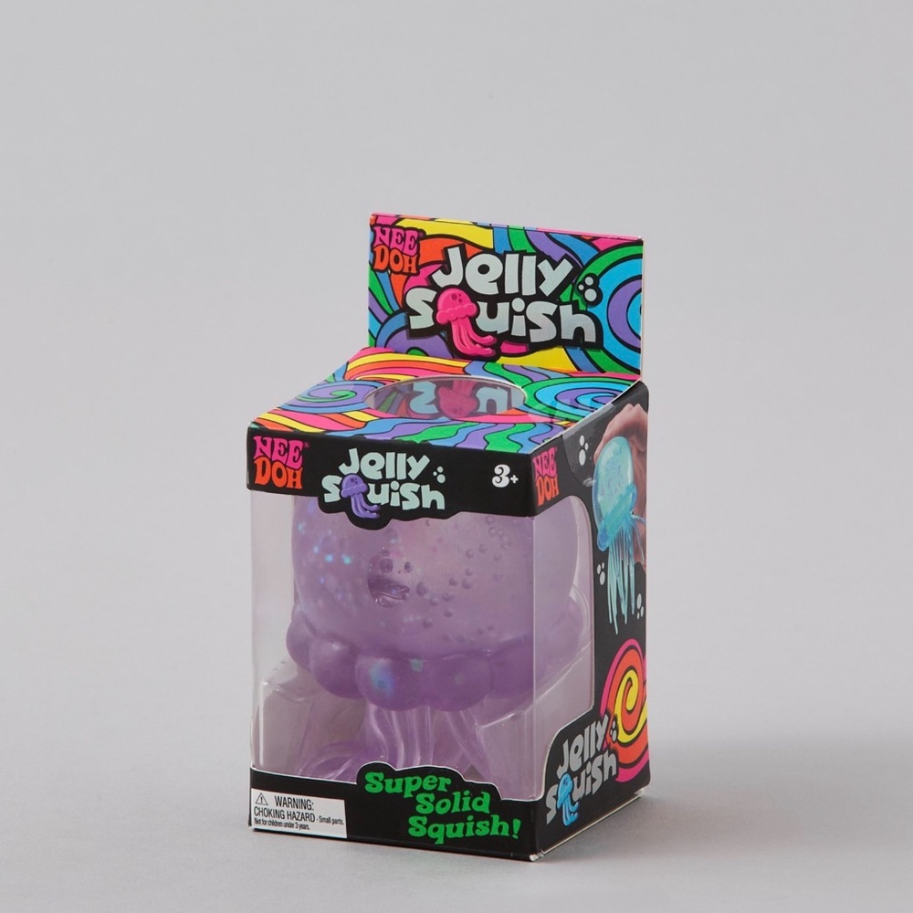 Jelly Squish Kids Jellyfish Toy - Pink - Picture 4 of 4